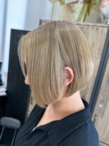 アミリー ひたち野うしく店(Amily)&nbsp;ハイライトバレイヤージュダブルカラーケアブリーチ20代30代