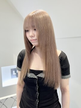 ラック 表参道(LUCK) ミルクティーベージュ/グレージュ/ケアブリーチ/デザインカラー