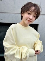 アース 北浦和店(HAIR&MAKE EARTH)&nbsp;【30.40代の垢抜けヘアはコレ】レディなマッシュショート