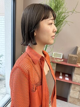フェンヘアーアイス 中目黒(Fen.hair ici) 20代30代大人可愛い小顔ショートボブスクエアショート
