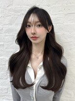 アマトウキョウ 表参道(AMA TOKYO)&nbsp;レイヤーカット 韓国ヘア 顔周りカット高島大登