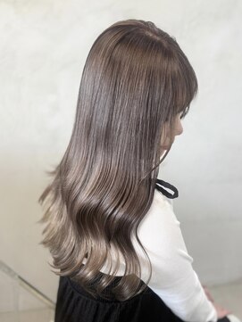 ソアバイリコヘアー(soar by LiCO Hair) セミロング/モカベージュ/オージュアトリートメント