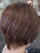 シュシュ(chou＊chou)&nbsp;30代40代50代白髪ぼかし/ハイライト/大人可愛いレイヤーショート