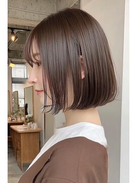 ケシキ 表参道 原宿(kesiki.) ぱつっとボブ・ショート/前髪あり/絶壁解消/20代/30代/大人