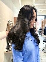 スー(suu)&nbsp;大人ワンカールレイヤー×ブルーブラック