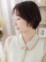 カバーヘア ブリス 大宮西口(COVER HAIR bliss) メンズライクダークアッシュ小顔ショートTd1大宮20代30代40代