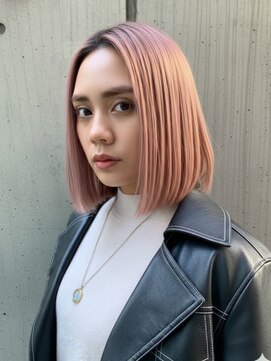 ヘアサロンエム 川越(HAIR SALON M) ブリーチ/ハイトーン/ダブルカラー/透明感/韓国/韓国/レイヤー