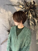 ナロ(NARO)&nbsp;【小顔似合わせカット】30代40代50代ショートボブ/ボブ/髪質改善