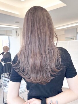 エルサ ザ リープ(ELSA the leap) 【ブリーチカラー/ダブルカラー】韓国/レイヤー/ミルクティー