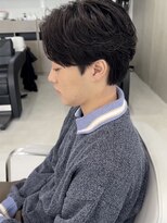 ホワイト(WHITE)&nbsp;ニュアンスパーマ　フェザーパーマ
