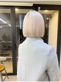 ホワイトベージュ×bob