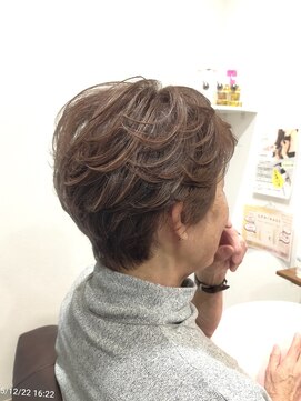 ヘアー グリーン(hair green) 50代60代70代/ベリーショート/エレガントショート/大人ショート