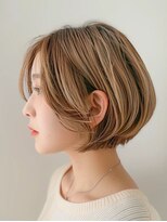 モードケイズ ラ ヴィ ベル(MODE K's la vie belle) 【庄内/髪質改善】40代 くすみ上品ショートボブ