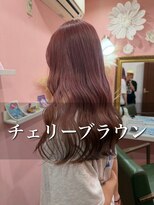 パディントン(Paddington) チェリーピンク→毛先ブラウン♪可愛いリレー発生中☆