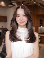 ヴィヴィッド オモテサンドウ(ViViD omotesando)&nbsp;ペタっと解消レイヤー/ロングレイヤー/明るめブラウン