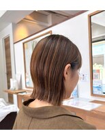 ティーシースペース 元住吉店(T.C.SPACE)&nbsp;大人ナチュラルなコンパクトボブ