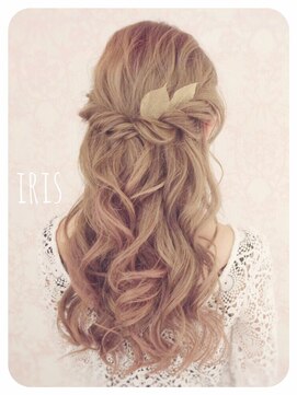 ヘアセットサロン イリス(IRIS) ★IRIS★ツイストハーフアップ