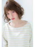 ＊LOREN＊眉上ベビーバング♪お洒落カジュアルウェーブボブ