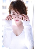 クラウドゼロ(Cloud zero)&nbsp;ブラウン小顔バイアスバングスタイル【Cloud zero】