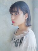 グラデーションカラー×外ハネボブ