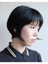 ルプラ ガーデン(le-pla garden) 前下がりショート#黒髪#ショートカット#髪質改善#豊橋#豊川#田原