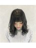 【エリアTOP】前髪縮毛矯正＋カット　￥7,000