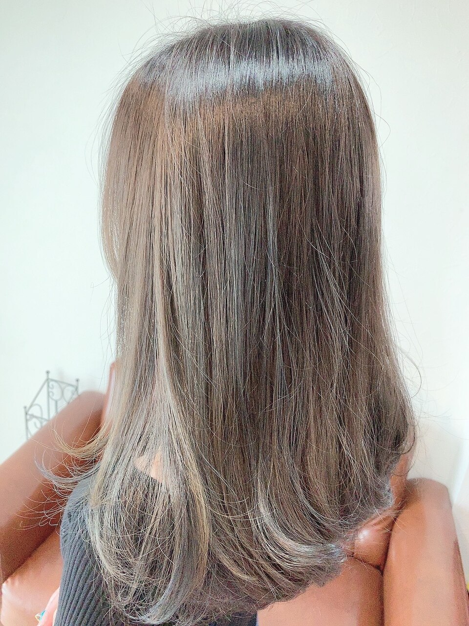 アディクシーカラー☆ミルクティーxグレージュ(ブリーチなし