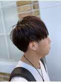 王道マッシュスタイル&最旬ラベージュカラー