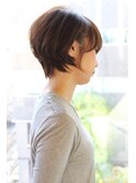 【30代40代50代】耳かけ前下がり小顔ショート