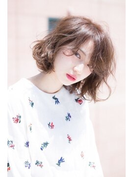 ビューティービースト 防府店(beauty:beast) 大人可愛いふるふわボブ