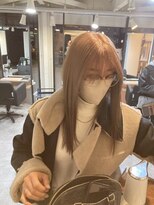 ラフ 難波店(LAFF)&nbsp;#黒髪#ボブルフ#ネビージュ#小顔#ワンレン