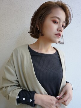 ブゾン(buZon) 【buZonブゾン】あごラインラフミニボブ