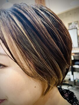 ノリータヘアラボ(NoLITA hair labo) 【フェイスフレーミング】＋【イヤリングカラー】