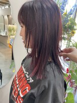 リリバイシエル(lili by CieL)&nbsp;【洒落感】pink color×顔周りレイヤー