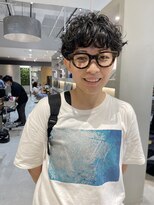 キジ(KIJI) マッシュパーマヘア