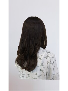 ヘアープロデュース ラピセット 松山(Lapset) 大人美人ショコラブラウンヘルシースタイルふんわりカール小顔