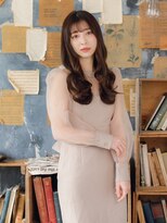 アフロディーテ 銀座(APHRODITE GINZA)&nbsp;黒髪/グレーベージュ/レイヤーロング/前髪パーマ/銀座