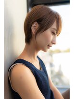 オースティン 調布アミックス(AUSTIN)&nbsp;大人かわいい前髪セシルカットココアブラウンフリンジウェーブ