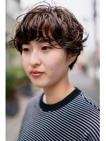ボンド 三軒茶屋(Bond)&nbsp;マッシュショート×ニュアンスパーマ◎三軒茶屋 RYUKI パーマ