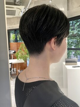 フィルムス 表参道(FILMS) レイヤーカット/ウェットへア/オリーブベージュ/表参道