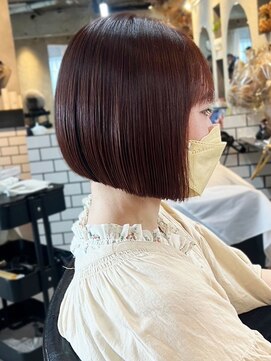 ティダスマイル ふじみ野店(tida smile) 大人ガーリー/モードコンパクトショートボブ