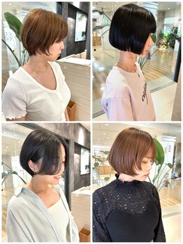 リリアン(rilliant U’s brilliant)の写真/前髪と顔周りで叶える小顔カットが高評価◎簡単スタイリングやアレンジもご提案♪カラーのモチも抜群★