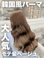 アミー 銀座(Ammy)&nbsp;コテ巻き風パーマ/韓国風パーマ/デジタルパーマ/パーマ