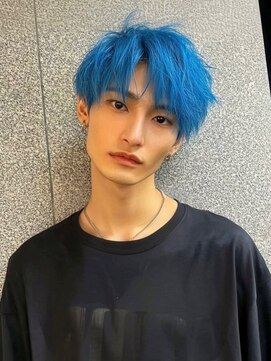 ネハス ナガオカ(nehus.nagaoka) ブリーチ/フェザーパーマ/グレー/パンク,