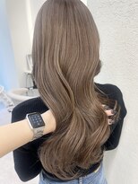 シークレットハイライト/ベージュ/極細ハイライト/明るめカラー