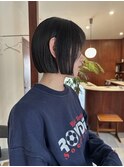コンパクトに収まりのいい ミニボブ◎