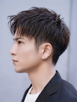 フィフス 仙台(fifth)&nbsp;仙台短髪スパイキーショートツイストスパイラルパーマ30代40代◆