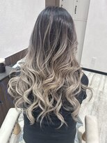 ベルヘアーデザイン 堺東(Belle hair Design)&nbsp;バレイヤージュ/外国人風/シャドールーツ/レイヤーカット/堺東