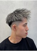 パイルツイスト×ホワイトハイライト