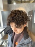尾崎指名/波巻きパーマ